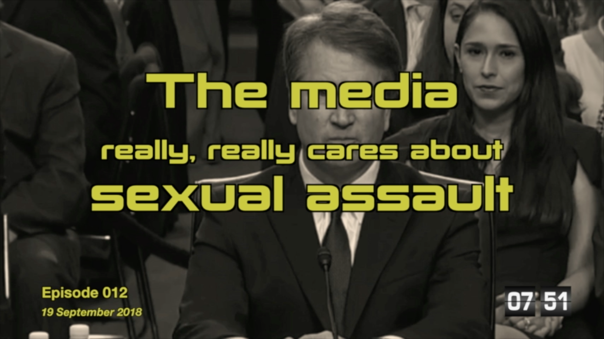 [Episode 012] The media really, really cares about sexual assault