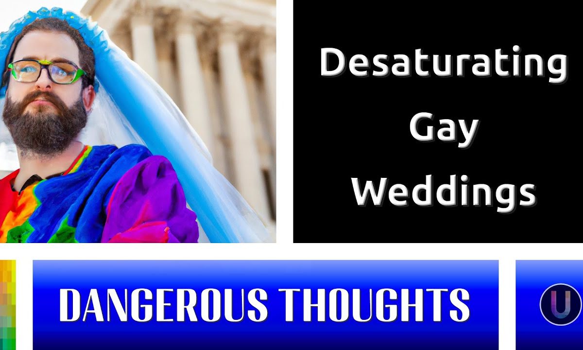 Desaturating Gay Weddings